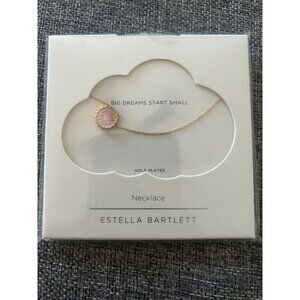 ESTELLA BARTLETT   " Big Dream " Gold Plated Pendant Necklace New
